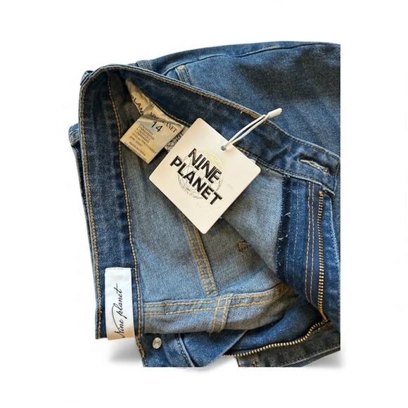 Nine Planet Womens JeanS Mid Rise Bootcut Flared - Size 14 - Picture 2 of 3